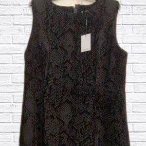 Calvin Klein A-Line Flare Dress